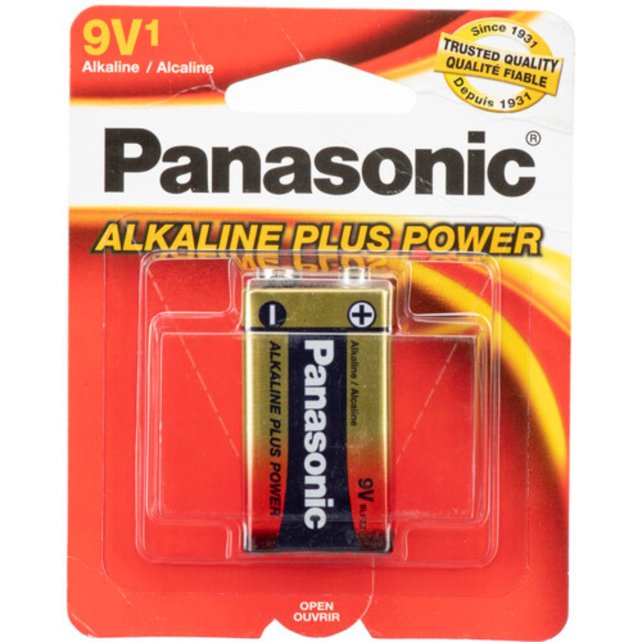 PANASONIC 9V ALKALINE