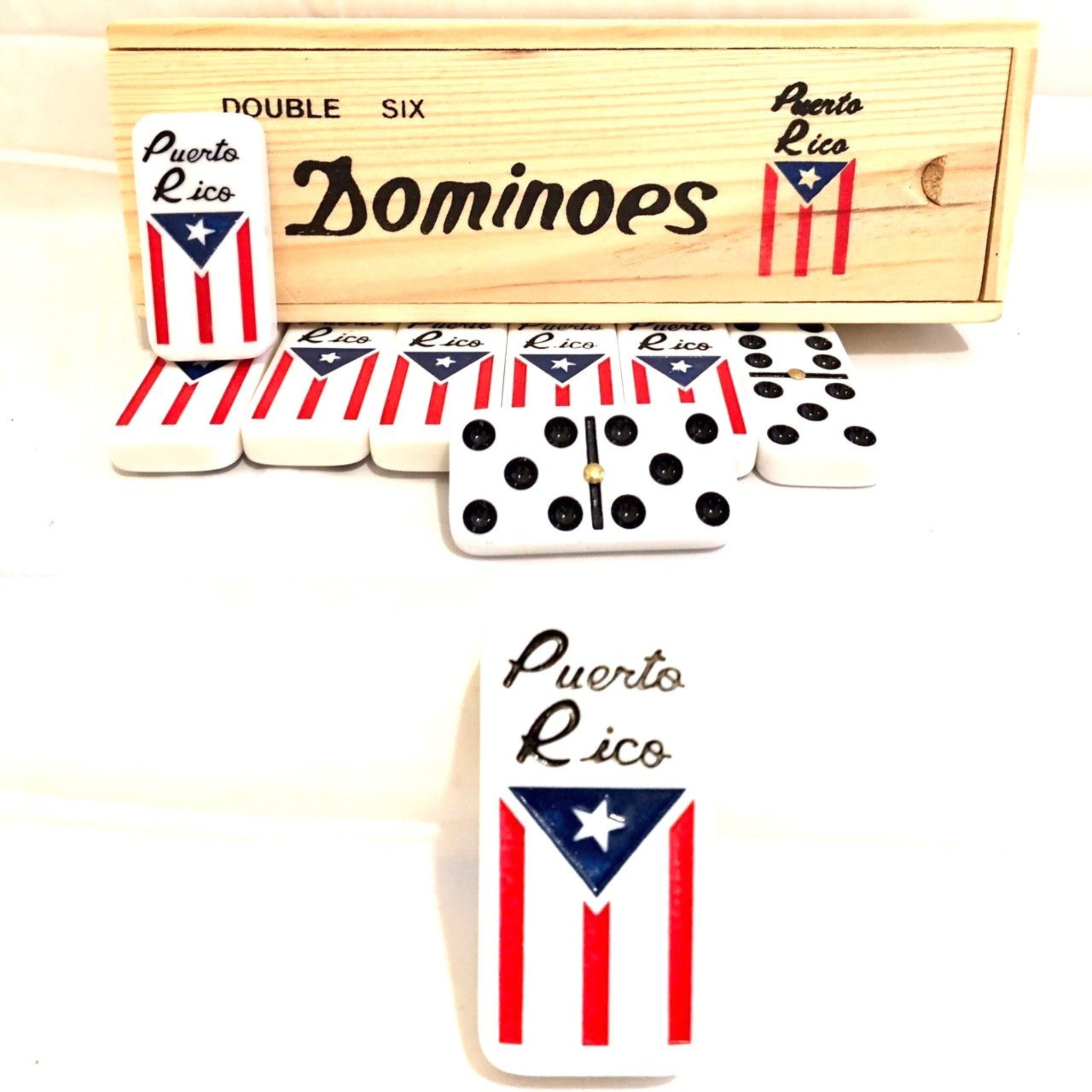 DOMINO PUERTO RICO FLAG